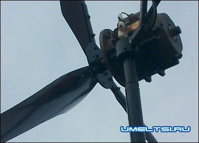 Ветрогенератор из асинхронного двигателя винт Ветрогенератор из асинхронного двигателя винт