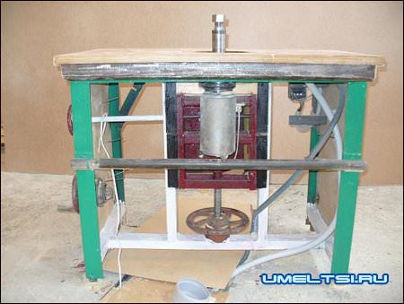 фрезер вид с тыльной стороны