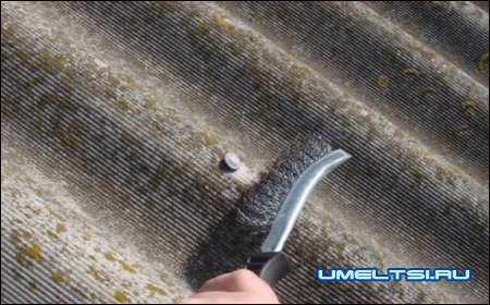 покраска шифера своими руками покраска шифера своими руками