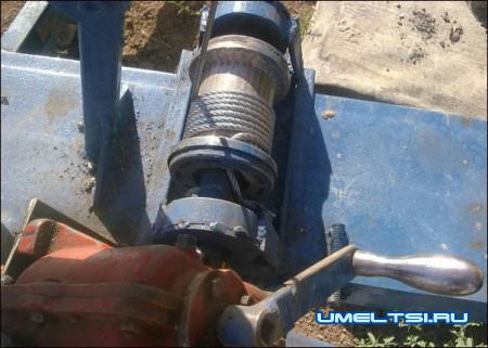 Подъемный кран своими руками