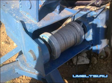 Подъемный кран своими руками