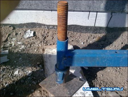 Подъемный кран своими руками