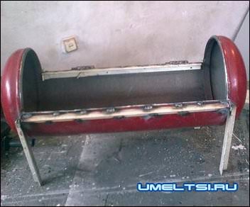 мангал из балона