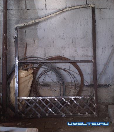 каркас ворот