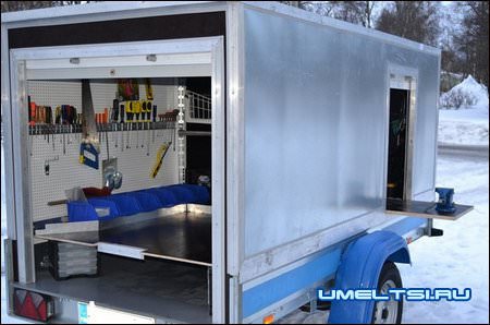 отделка прицепа отделка прицепа