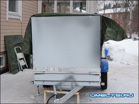 отделка прицепа отделка прицепа