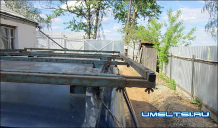 Багажник на крышу автомобиля своими руками