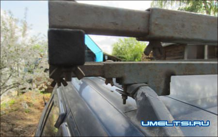 Багажник на крышу автомобиля своими руками