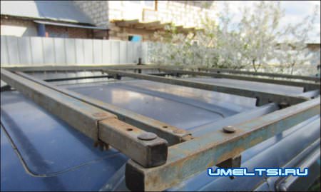 Багажник на крышу автомобиля своими руками