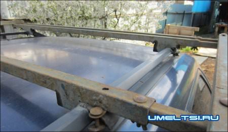 Багажник на крышу автомобиля своими руками