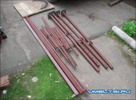 Строительные леса своими руками