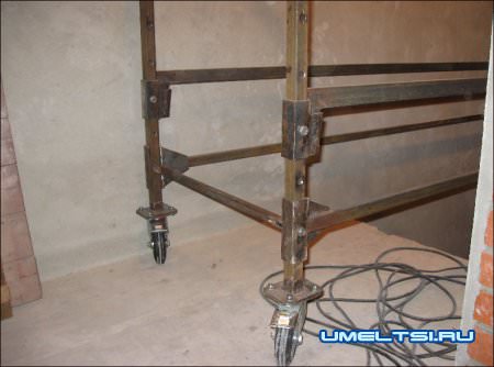 Строительные леса своими руками