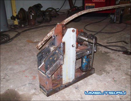 Станок для гибки трубы своими руками