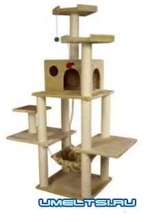Кошачий игровой комплекс своими руками Кошачий игровой комплекс своими руками