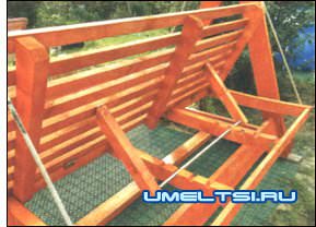 Cадовая качеля ход строительства Cадовая качеля ход строительства