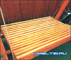 Cадовая качеля ход строительства Cадовая качеля ход строительства