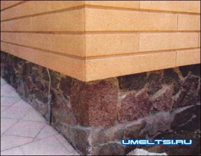 Плиты из искусственного фасадного камня Плиты из искусственного фасадного камня