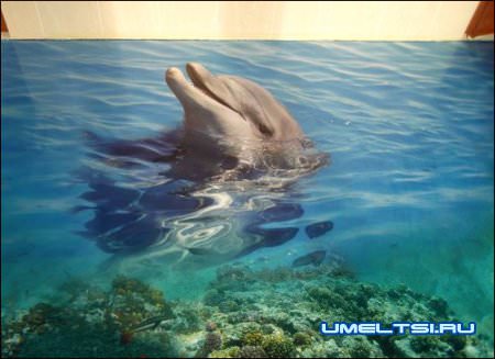 3D пол готовые работы