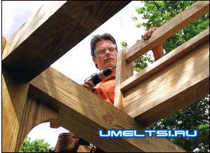 Арка-беседка для сада