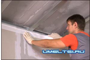 обшивка потолка