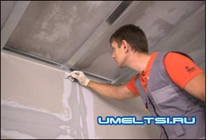 обшивка потолка