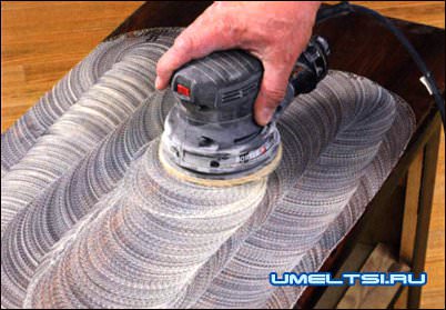 растирайте воск мягкой насадкой растирайте воск мягкой насадкой