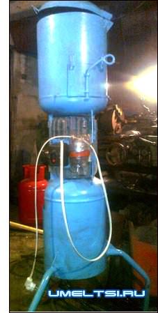 корморезка c газового баллона корморезка c газового баллона