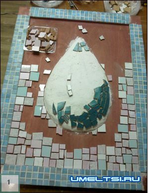 Мозаичное панно в ванную