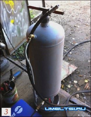 Cамодельный пескоструйный аппарат Cамодельный пескоструйный аппарат