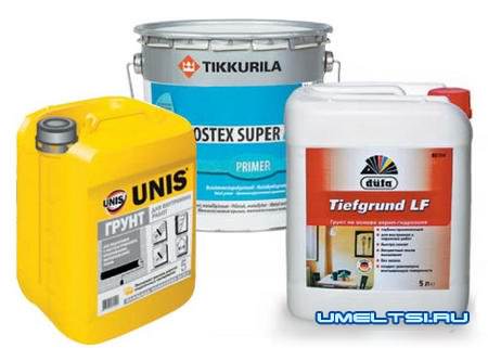 Грунтовка глубокого проникновения Грунтовка глубокого проникновения