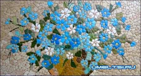 Мозаика из битой плитки Мозаика из битой плитки