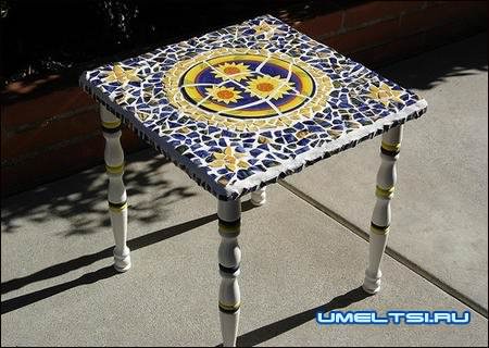 Мозаика из битой плитки Мозаика из битой плитки