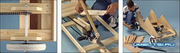 Ход работы по изготовлению детского автомобиля Ход работы по изготовлению детского автомобиля