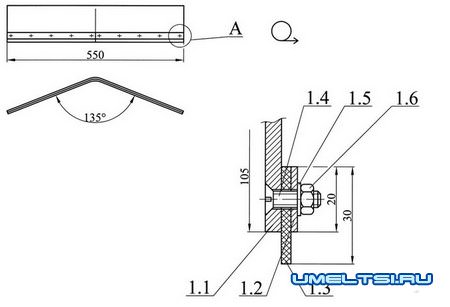рисунок 1 скребок