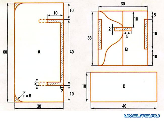Полочка в деревенском стиле Полочка в деревенском стиле