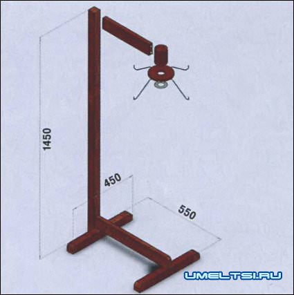 Размеры некоторых деталей торшера Размеры некоторых деталей торшера