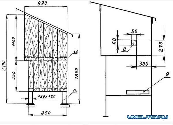 Чертеж курятника Чертеж курятника