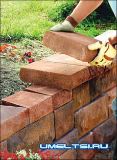 Подпорная стенка своими руками Подпорная стенка своими руками