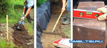 Подпорная стенка своими руками