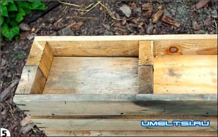 Ход работ по изготовлению цветочника Ход работ по изготовлению цветочника