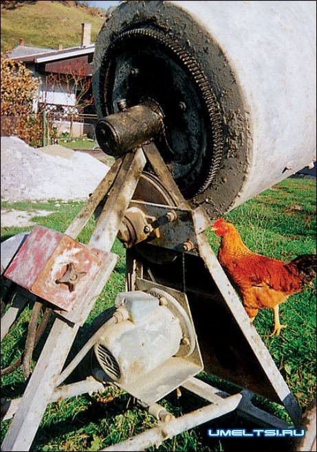 Бетоносмеситель своими руками Бетоносмеситель своими руками