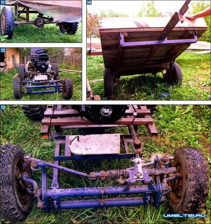 самодельный колесный трактор -агрегаты самодельный колесный трактор -агрегаты