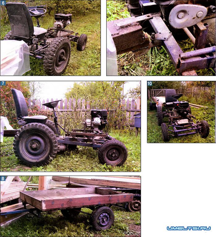 самодельный колесный трактор -агрегаты самодельный колесный трактор -агрегаты