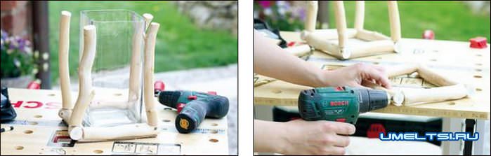 Садовый фонарь из веток своими руками Садовый фонарь из веток своими руками