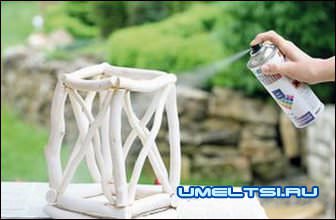 Садовый фонарь из веток своими руками Садовый фонарь из веток своими руками