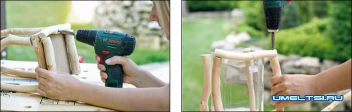 Садовый фонарь из веток своими руками Садовый фонарь из веток своими руками