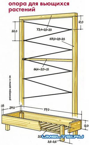 Стол для выращивания рассады чертеж Стол для выращивания рассады чертеж