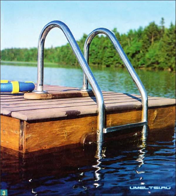 понтон для купания понтон для купания