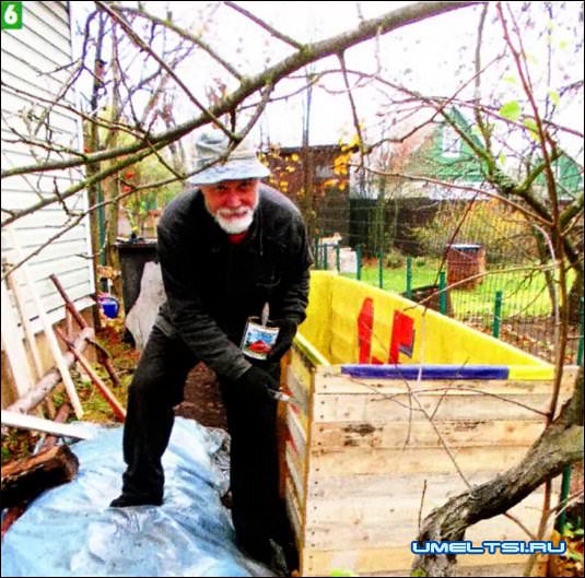 Высокие грядки-ход работ Высокие грядки-ход работ