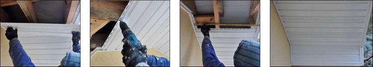 Монтаж подшивки